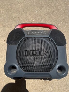 ION Pathfinder Go - Water Resistant Outdoor Portable Bluetooth Speaker Pre Owned